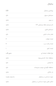 جزئیات محصول یخچال اسنوا دو در 