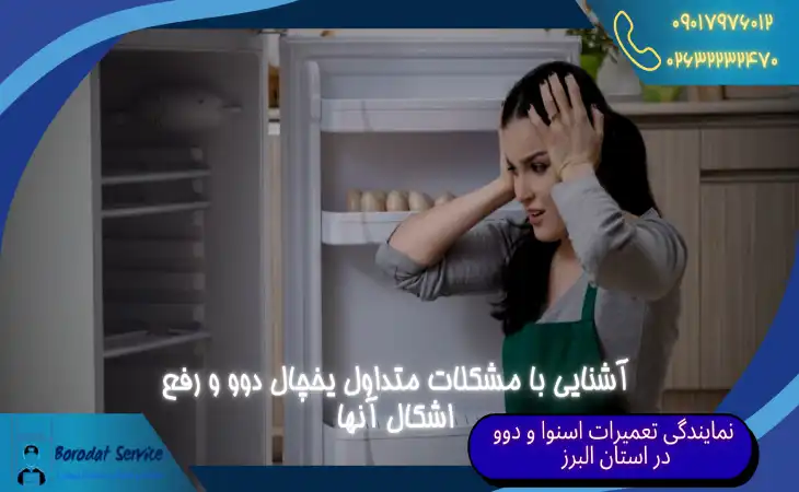  آشنایی با مشکلات متداول یخچال دوو | آموزش رفع اشکال یخچال دوو 