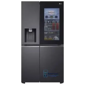 یخچال فریزر ساید بای ساید 30 فوت ال جی مدل x287- برودت سرویس