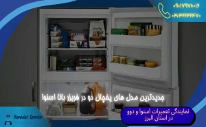 مدل های یخچال اسنوا سری نیو مورانو