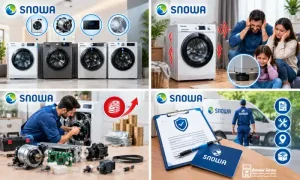معایب ماشین لباسشویی اسنوا