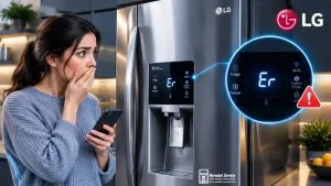 هنگام برخورد با کد ارور یخچال ال جی چه کنم؟